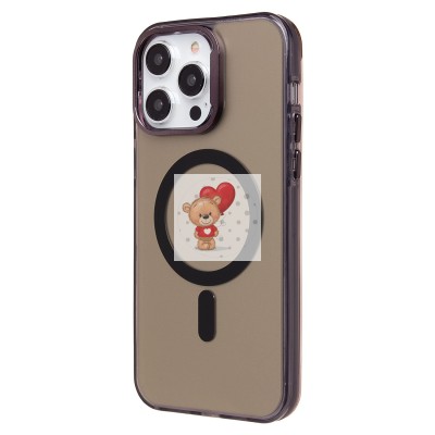 Чехол-накладка для Apple iPhone 14 Pro Max (черный) - SM025 SafeMag Чехол-накладка для Apple iPhone 14 Pro Max (черный) - SM025 SafeMag