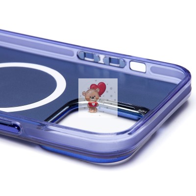 Чехол-накладка для Apple iPhone 14 Pro Max (синий) - SM025 SafeMag