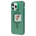 Чехол-накладка для Apple iPhone 14 Pro Max (зеленый) - SM025 SafeMag