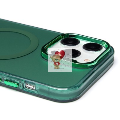 Чехол-накладка для Apple iPhone 14 Pro Max (зеленый) - SM025 SafeMag