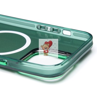 Чехол-накладка для Apple iPhone 14 Pro Max (зеленый) - SM025 SafeMag