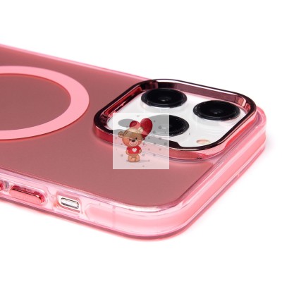Чехол-накладка для Apple iPhone 14 Pro Max (розовый) - SM025 SafeMag