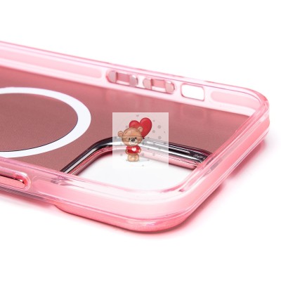 Чехол-накладка для Apple iPhone 14 Pro Max (розовый) - SM025 SafeMag