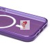 Чехол-накладка для Apple iPhone 14 Pro Max (фиолетовый) - SM025 SafeMag