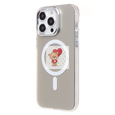 Чехол-накладка для Apple iPhone 14 Pro Max (белый) - SM025 SafeMag