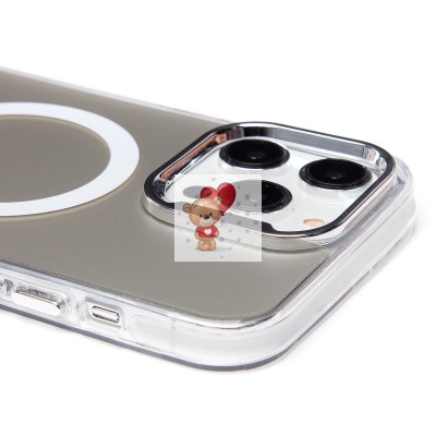 Чехол-накладка для Apple iPhone 14 Pro Max (белый) - SM025 SafeMag