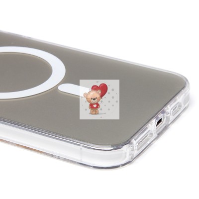 Чехол-накладка для Apple iPhone 14 Pro Max (белый) - SM025 SafeMag