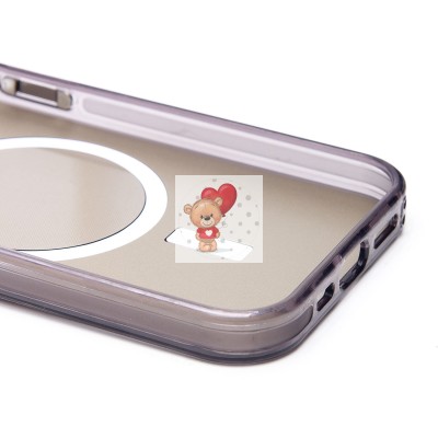 Чехол-накладка для Apple iPhone 14 Pro (черный) - SM025 SafeMag Чехол-накладка для Apple iPhone 14 Pro (черный) - SM025 SafeMag