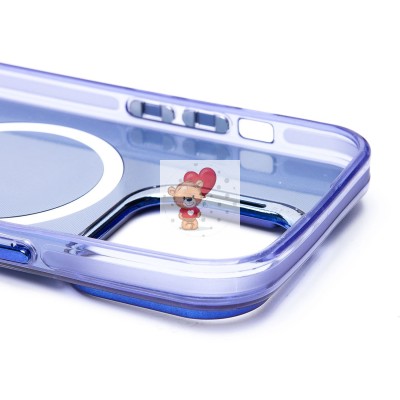 Чехол-накладка для Apple iPhone 14 Pro (синий) - SM025 SafeMag