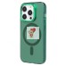 Чехол-накладка для Apple iPhone 14 Pro (зеленый) - SM025 SafeMag