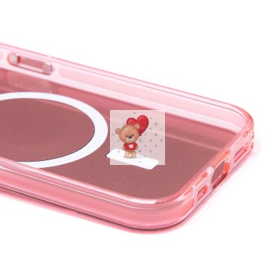 Чехол-накладка для Apple iPhone 14 Pro (розовый) - SM025 SafeMag