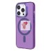 Чехол-накладка для Apple iPhone 14 Pro (фиолетовый) - SM025 SafeMag Чехол-накладка для Apple iPhone 14 Pro (фиолетовый) - SM025 SafeMag