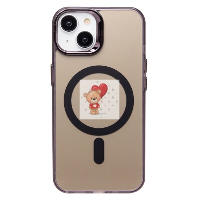 Чехол-накладка для Apple iPhone 13 (черный) - SM025 SafeMag Чехол-накладка для Apple iPhone 13 (черный) - SM025 SafeMag