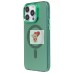 Чехол-накладка для Apple iPhone 15 Pro Max (зеленый) - SM025 SafeMag