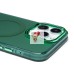 Чехол-накладка для Apple iPhone 15 Pro Max (зеленый) - SM025 SafeMag