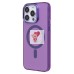 Чехол-накладка для Apple iPhone 15 Pro Max (фиолетовый) - SM025 SafeMag