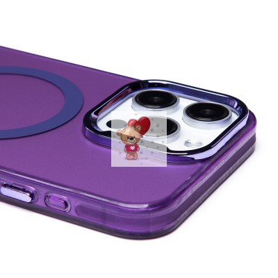 Чехол-накладка для Apple iPhone 15 Pro Max (фиолетовый) - SM025 SafeMag