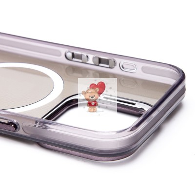 Чехол-накладка для Apple iPhone 15 Pro (черный) - SM025 SafeMag