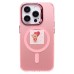 Чехол-накладка для Apple iPhone 15 Pro (розовый) - SM025 SafeMag