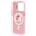 Чехол-накладка для Apple iPhone 15 Pro (розовый) - SM025 SafeMag