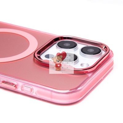 Чехол-накладка для Apple iPhone 15 Pro (розовый) - SM025 SafeMag