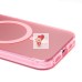 Чехол-накладка для Apple iPhone 15 Pro (розовый) - SM025 SafeMag