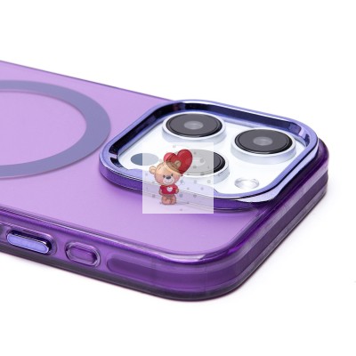 Чехол-накладка для Apple iPhone 15 Pro (фиолетовый) - SM025 SafeMag