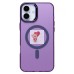 Чехол-накладка для Apple iPhone 16 Plus (фиолетовый) - SM025 SafeMag