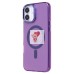 Чехол-накладка для Apple iPhone 16 Plus (фиолетовый) - SM025 SafeMag Чехол-накладка для Apple iPhone 16 Plus (фиолетовый) - SM025 SafeMag