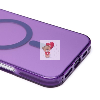 Чехол-накладка для Apple iPhone 16 Plus (фиолетовый) - SM025 SafeMag Чехол-накладка для Apple iPhone 16 Plus (фиолетовый) - SM025 SafeMag