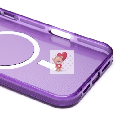 Чехол-накладка для Apple iPhone 16 Plus (фиолетовый) - SM025 SafeMag Чехол-накладка для Apple iPhone 16 Plus (фиолетовый) - SM025 SafeMag