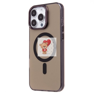 Чехол-накладка для Apple iPhone 16 Pro Max (черный) - SM025 SafeMag