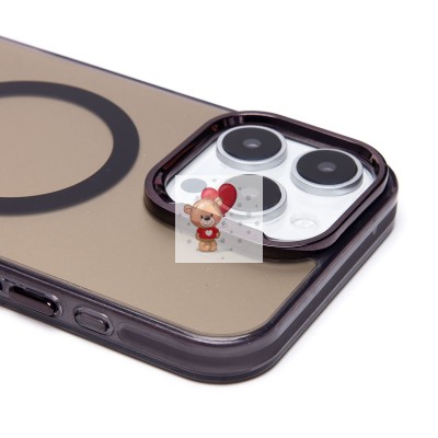 Чехол-накладка для Apple iPhone 16 Pro Max (черный) - SM025 SafeMag