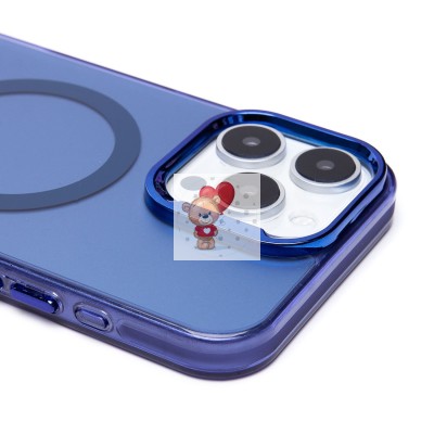 Чехол-накладка для Apple iPhone 16 Pro Max (синий) - SM025 SafeMag