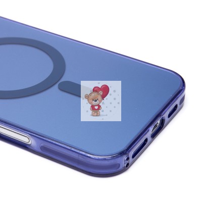 Чехол-накладка для Apple iPhone 16 Pro Max (синий) - SM025 SafeMag