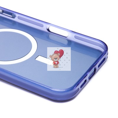 Чехол-накладка для Apple iPhone 16 Pro Max (синий) - SM025 SafeMag