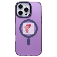 Чехол-накладка для Apple iPhone 16 Pro Max (фиолетовый) - SM025 SafeMag