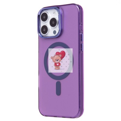 Чехол-накладка для Apple iPhone 16 Pro Max (фиолетовый) - SM025 SafeMag