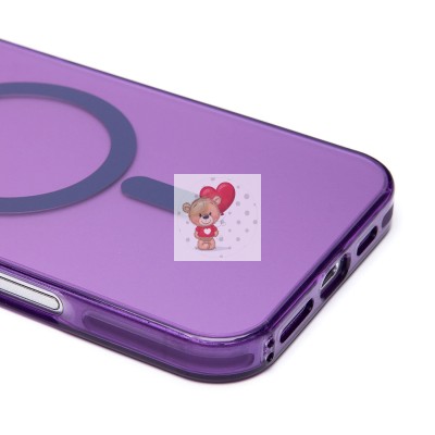 Чехол-накладка для Apple iPhone 16 Pro Max (фиолетовый) - SM025 SafeMag