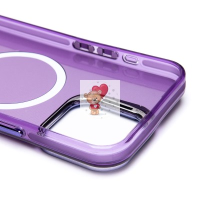 Чехол-накладка для Apple iPhone 16 Pro Max (фиолетовый) - SM025 SafeMag