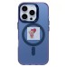 Чехол-накладка для Apple iPhone 16 Pro (синий) - SM025 SafeMag