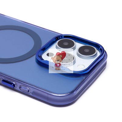 Чехол-накладка для Apple iPhone 16 Pro (синий) - SM025 SafeMag