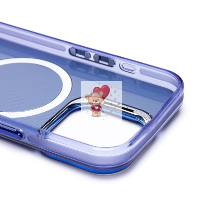 Чехол-накладка для Apple iPhone 16 Pro (синий) - SM025 SafeMag