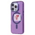 Чехол-накладка для Apple iPhone 16 Pro (фиолетовый) - SM025 SafeMag