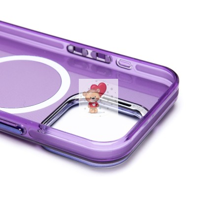 Чехол-накладка для Apple iPhone 16 Pro (фиолетовый) - SM025 SafeMag