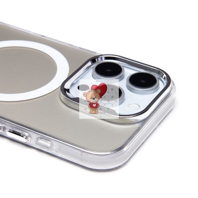 Чехол-накладка для Apple iPhone 16 Pro (белый) - SM025 SafeMag