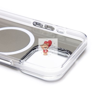 Чехол-накладка для Apple iPhone 16 Pro (белый) - SM025 SafeMag