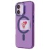 Чехол-накладка для Apple iPhone 16 (фиолетовый) - SM025 SafeMag
