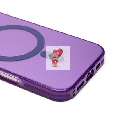 Чехол-накладка для Apple iPhone 16 (фиолетовый) - SM025 SafeMag