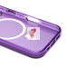 Чехол-накладка для Apple iPhone 16 (фиолетовый) - SM025 SafeMag